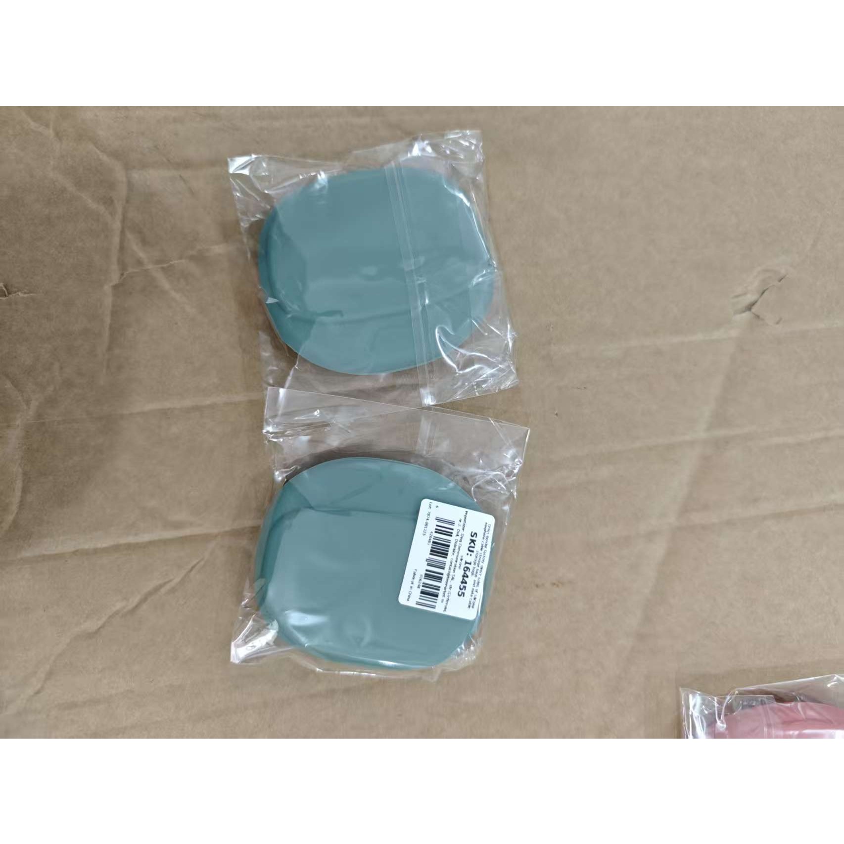 Husa din Silicon, Flippy, pentru Casti, Cabluri, Portabil, 8.5 x 10 x 2 cm, Gri