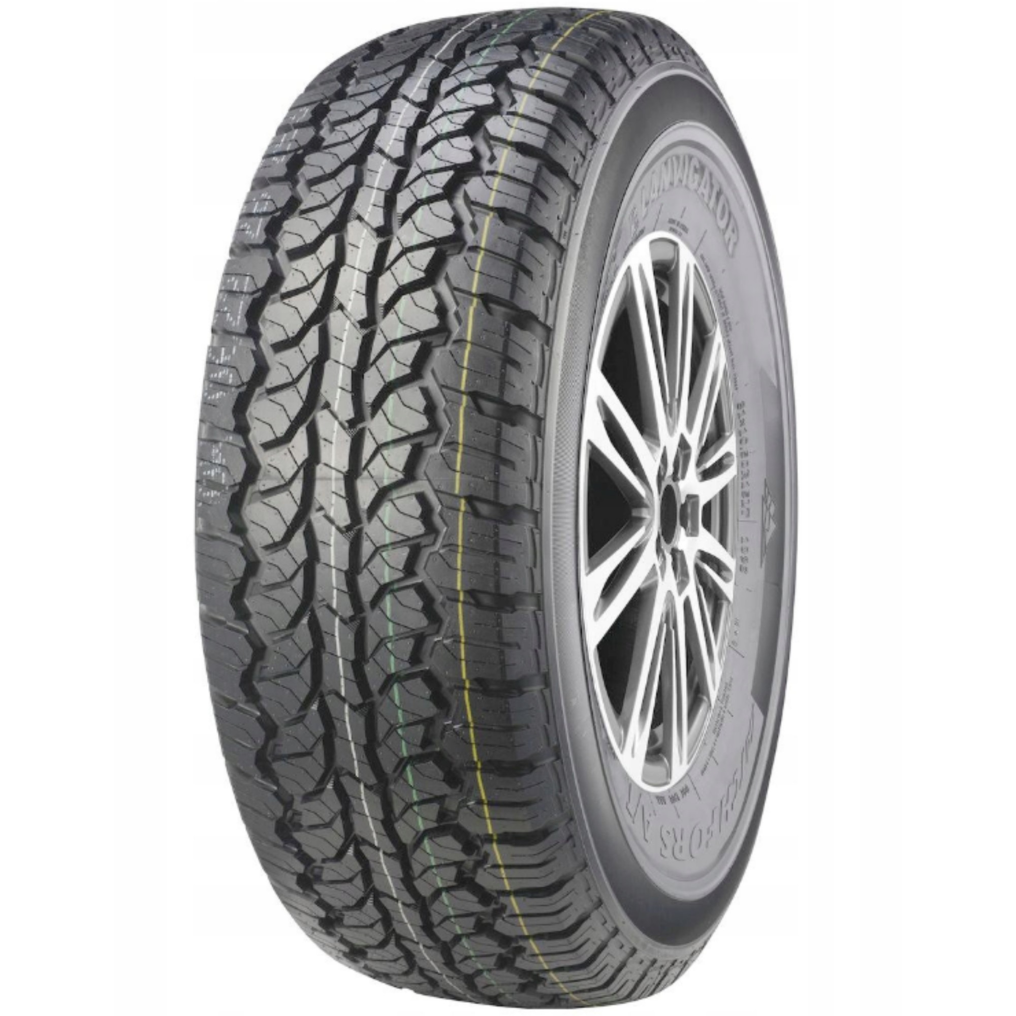 Anvelopa All Terrain LANVIGATOR CATCHFORS A/T P225/75R15 102T, Aderenta, Rezistenta si Control pe Drum si Off-Road