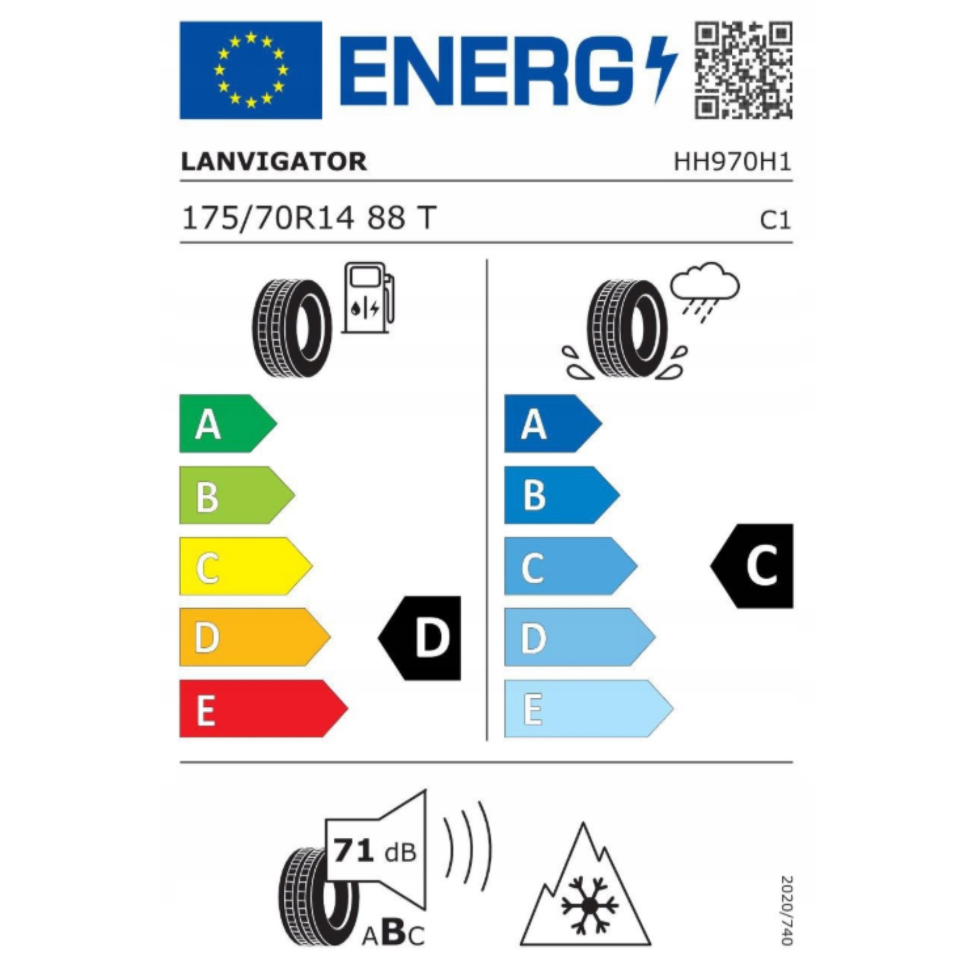 Anvelopa All Season LANVIGATOR CATCHFORS A/S 175/70R14 88T XL – Siguranta, Versatilitate si Aderenta pe Tot Parcursul Anului