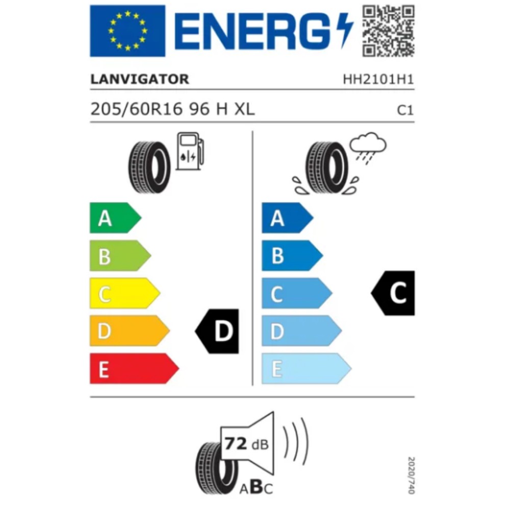 Anvelopa All Season LANVIGATOR Catchfors A/S II 205/60R16 96H XL, Aderenta Sporita pe Zapada si Umed, Confort si Durabilitate