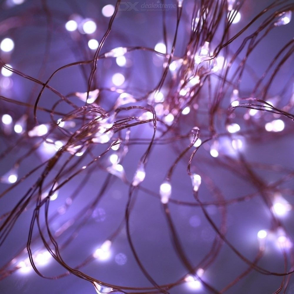 Instalatie de Craciun Liniara, Flippy®, Tip Liniara, Fir Cupru, 8 Jocuri de Lumini, cu Telecomanda, 5 m, 50 Led-uri, Alimentare USB, 4.5V, Alb Rece