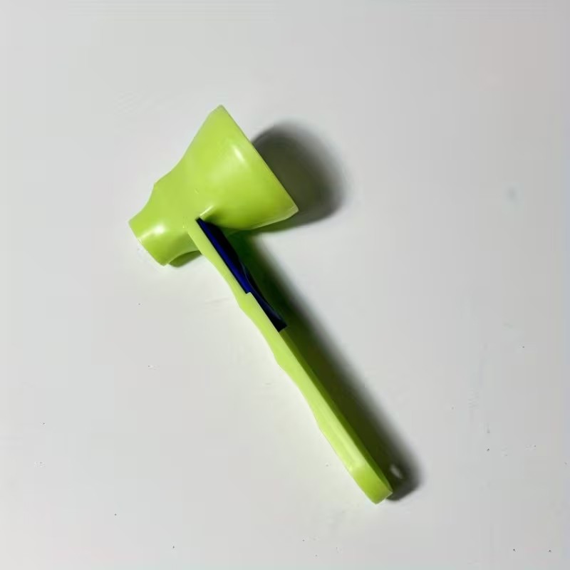 Lingura pentru Proteine, Flippy, Lingura cu Palnie Culisanta, Lingura Dozator pentru Lapte Praf si Suplimente, 12.5 cm, Verde