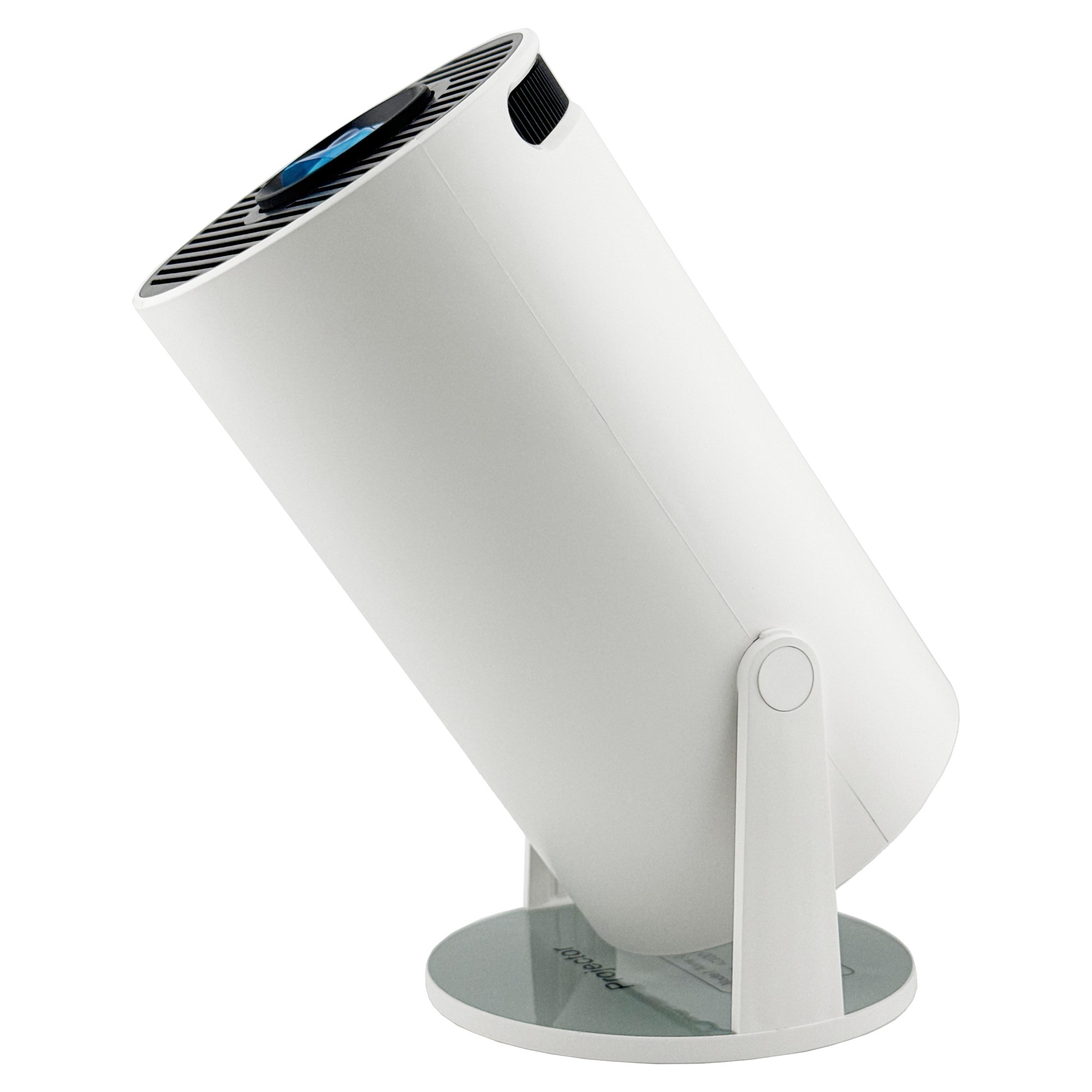 Video Proiector Portabil cilindric HY300, Flippy, Inteligent, HD 1280×720, Wireless, Compatibil cu Android/iOS, AC, 19 x 11 x 9 cm, Alb