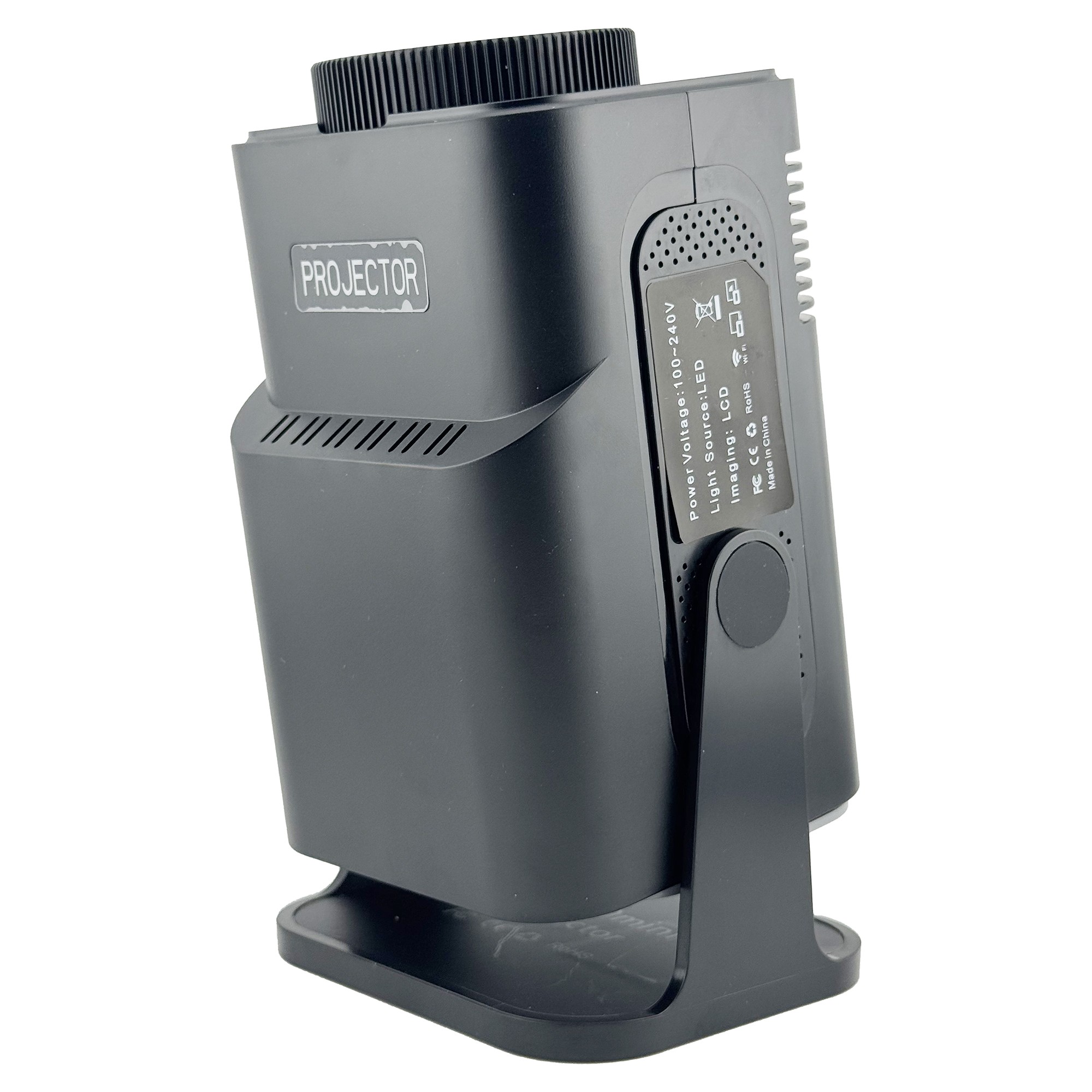 Video Proiector Portabil HY320 MINI, Flippy, Inteligent pentru Jocuri, Ultra HD 1920 x 1080, Wireless, Compatibil cu Android/iOS, AC, 17 x 10 x 9 cm, Negru