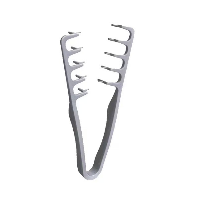 Pieptan de Volum, din ABS, pentru Femei/Barbati, 19 x 9 cm, Gri