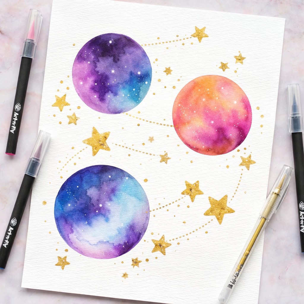 Caiet Schite Perfect Bound, Flippy, 50 File Hartie, 28 x 35,5 cm, Coperta Carton, Visiniu