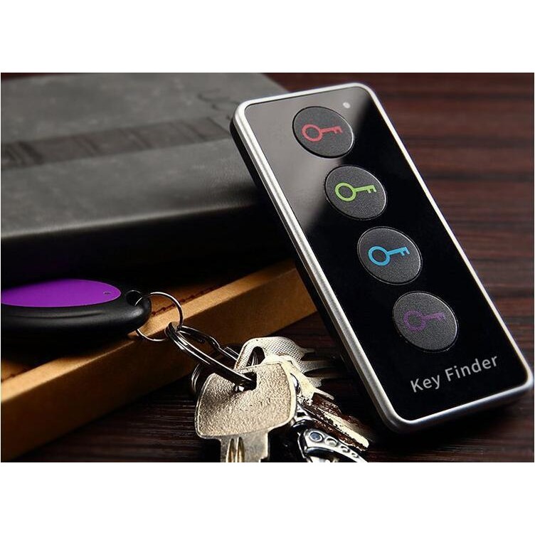 Dispozitiv Anti-Pierdere, Flippy, 4 Receptoare cu Telecomanda, 120 (dB), Emitator cu Lanterna, Multicolor