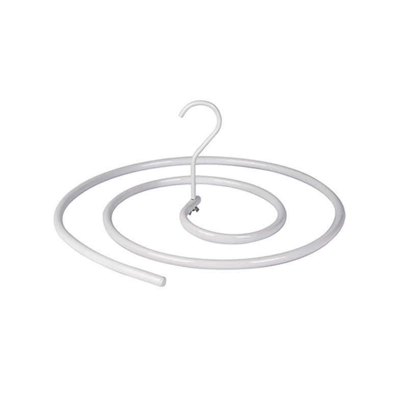 Uscator de Rufe Spiralat, Flippy, din Otel Inoxidabil de 10 mm, Detasabil, 40 x 43 x 18 cm, Alb