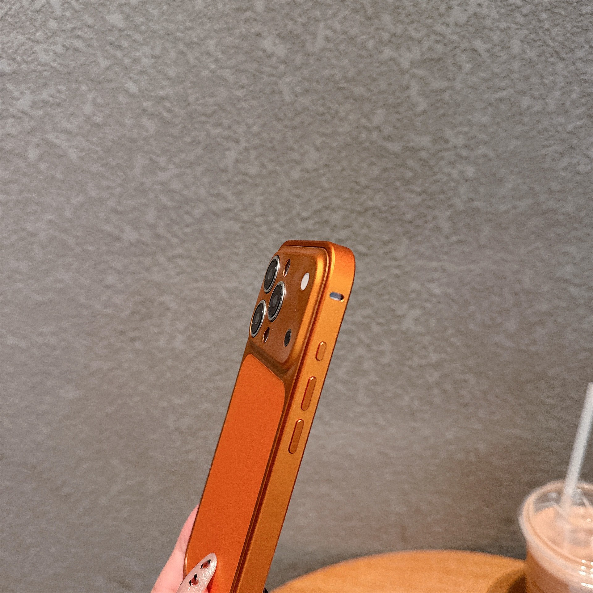 Carcasa pentru iPhone 14 Pro, Flippy, 17inch, Capac spate Unibody, Mat, Albastru