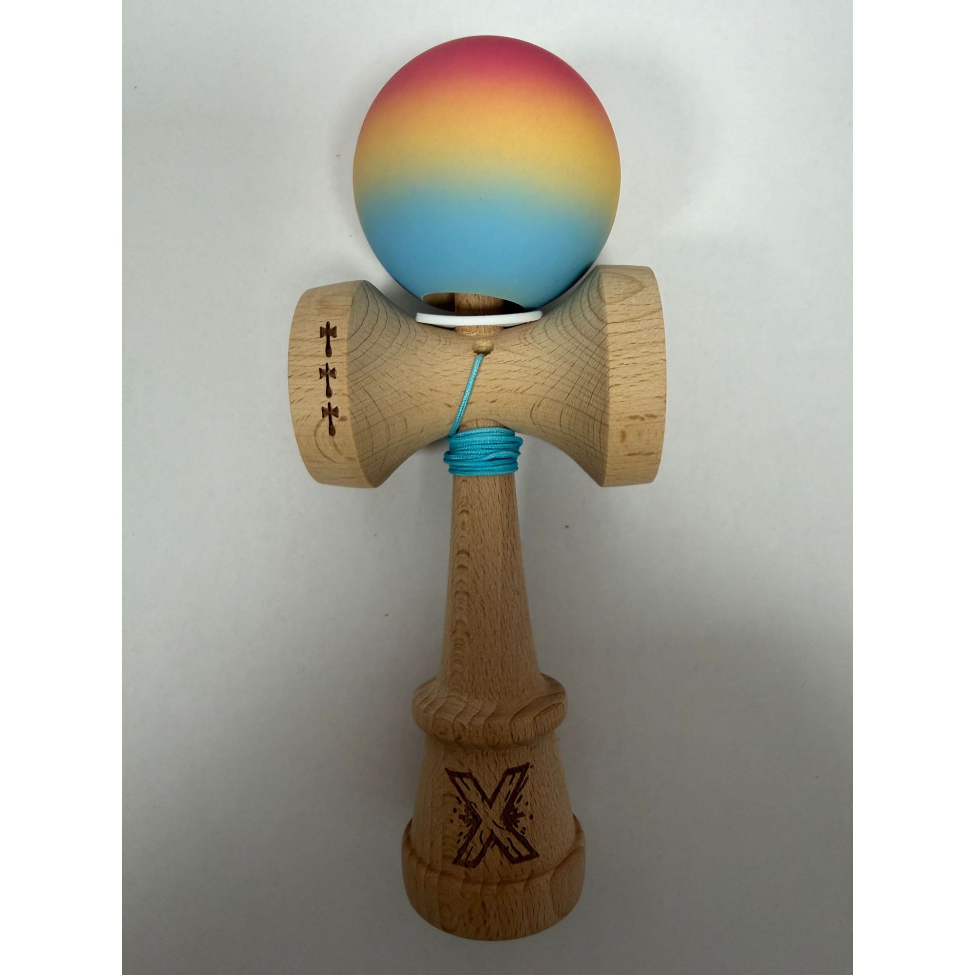 Kendama X Originala, Profesionala, Flippy, Big Cups V3, Rubber Grip model 8