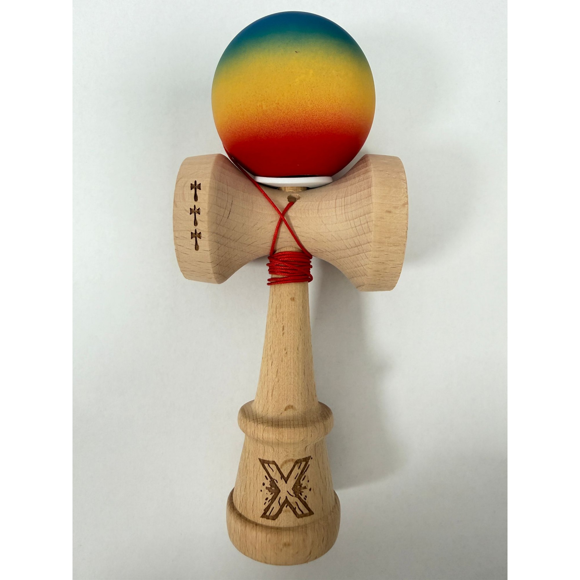 Kendama X Originala, Profesionala, Flippy, Big Cups V3, Rubber Grip model 17