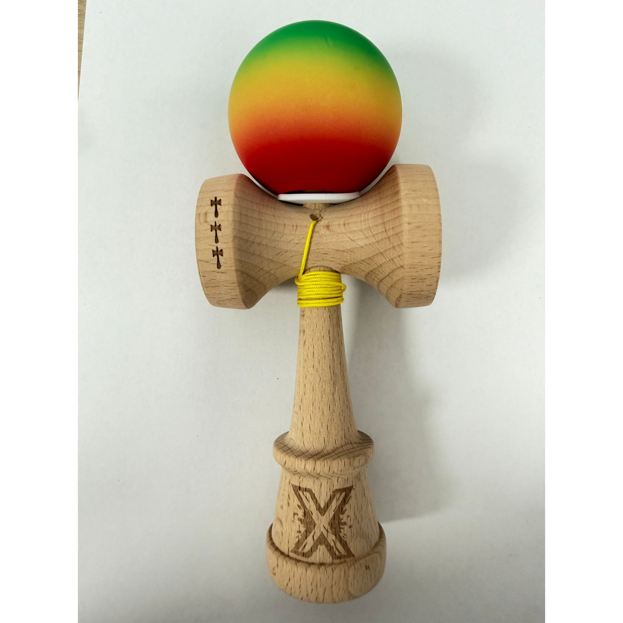 Kendama X Originala, Profesionala, Flippy, Big Cups V3, Rubber Grip model 19