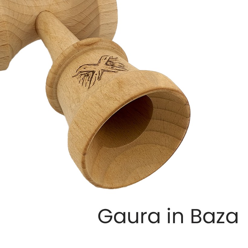 Kendama X Originala, Profesionala, Flippy, Super Sticky, Cupe Mari KING SIZE V3, Gaura in Baza, Rulment Metalic, din lemn 18 cm, Ata 55 cm, Original Mov