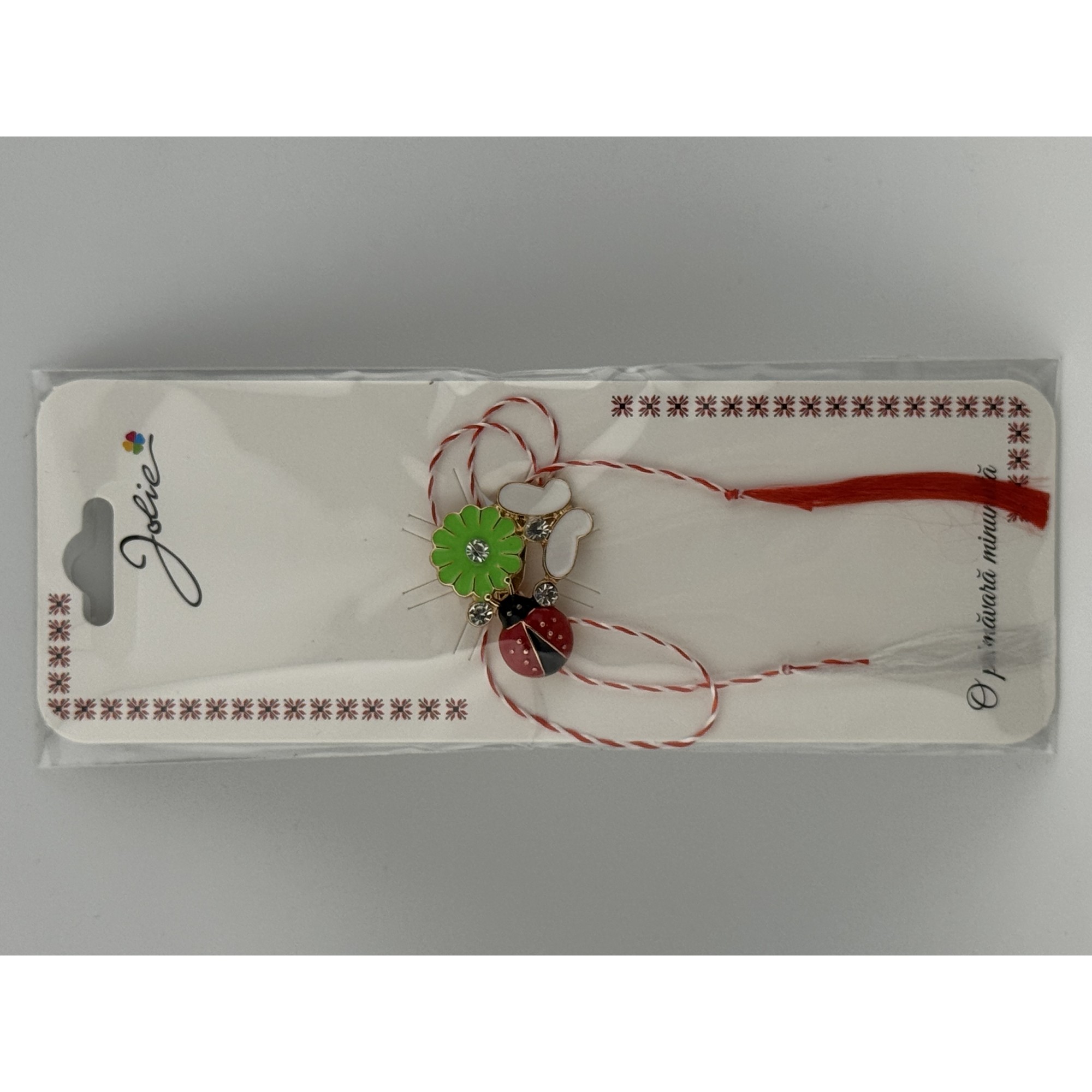 Martisor Brosa Primavara, Material Metal, Ambalaj Carton si Opp, Dimensiune Brosa aproximativ 2 - 3 cm, Model 4