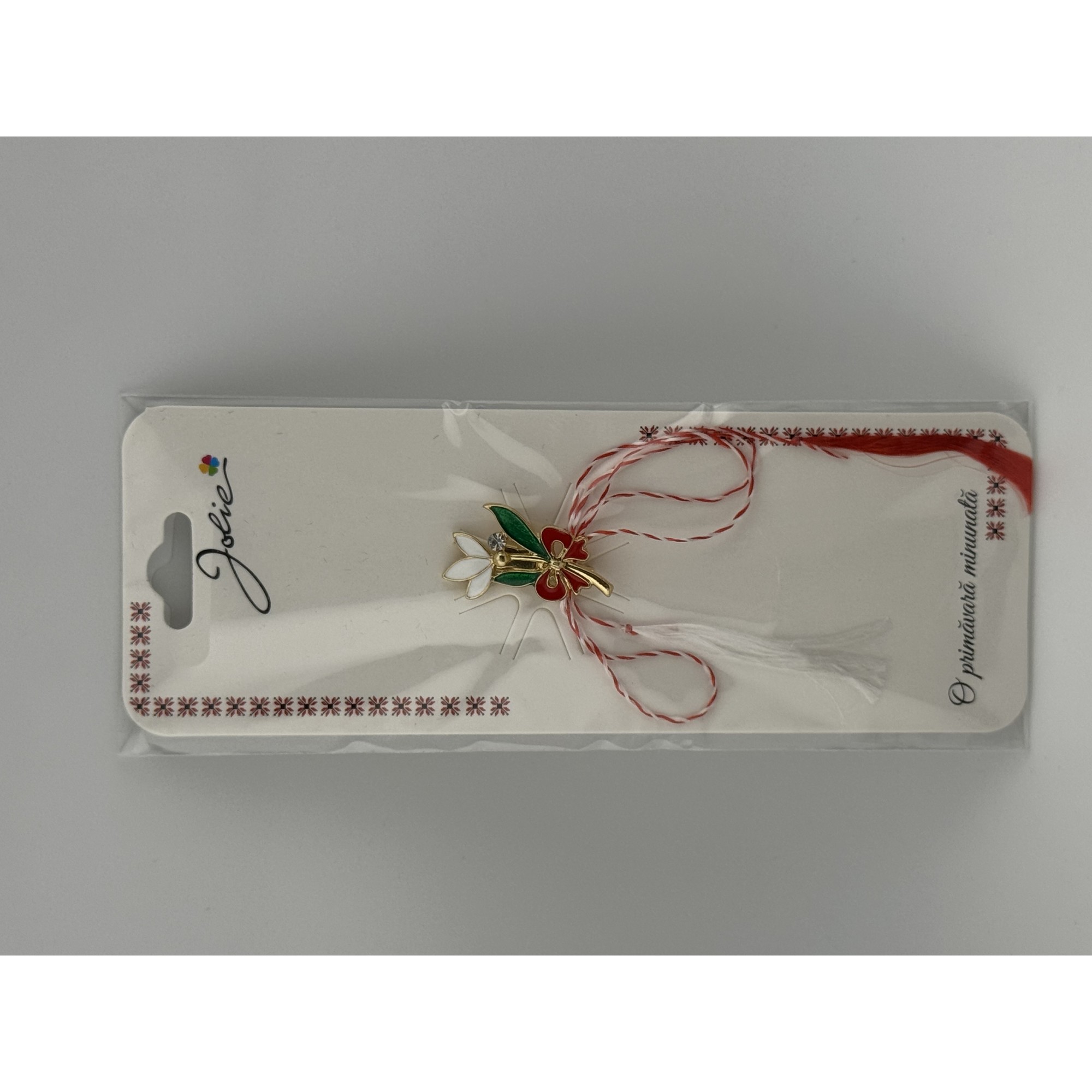 Martisor Brosa Primavara, Material Metal, Ambalaj Carton si Opp, Dimensiune Brosa aproximativ 2 - 3 cm, Model 5