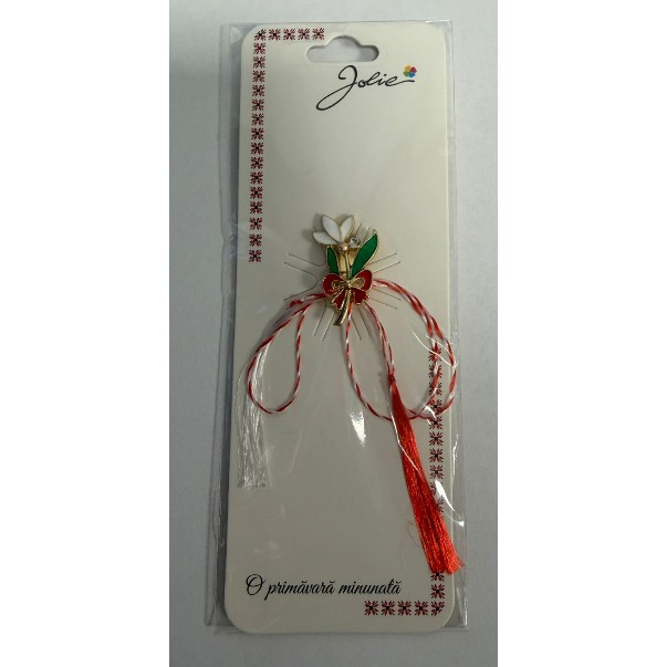 Martisor Brosa Primavara, Material Metal, Ambalaj Carton si Opp, Dimensiune Brosa aproximativ 2 - 3 cm, Model 5