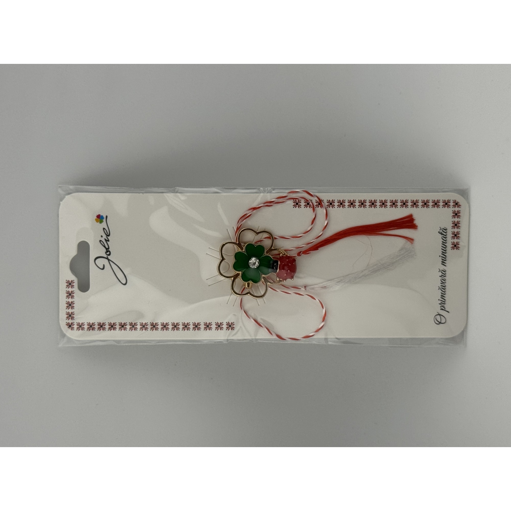 Martisor Brosa Primavara, Material Metal, Ambalaj Carton si Opp, Dimensiune Brosa aproximativ 2 - 3 cm, Model 7