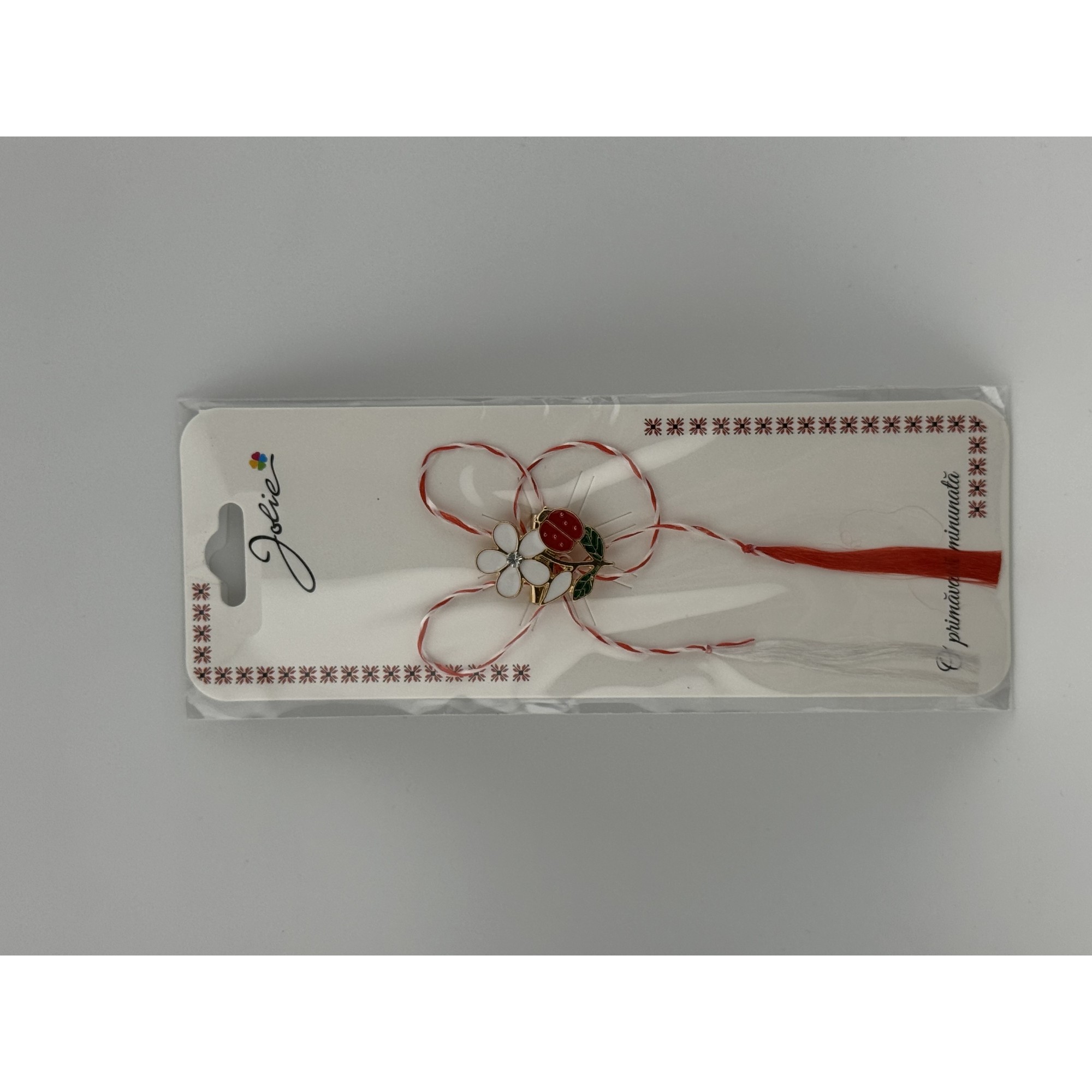 Martisor Brosa Primavara, Material Metal, Ambalaj Carton si Opp, Dimensiune Brosa aproximativ 2 - 3 cm, Model 8