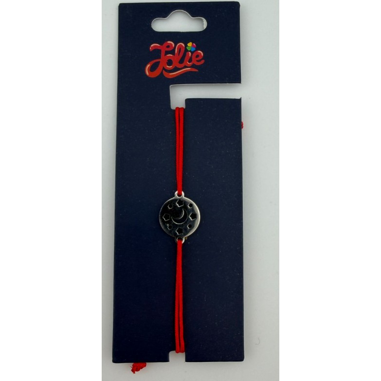 Martisor Bratara Inox Copii, Textil si Inox, Model 26