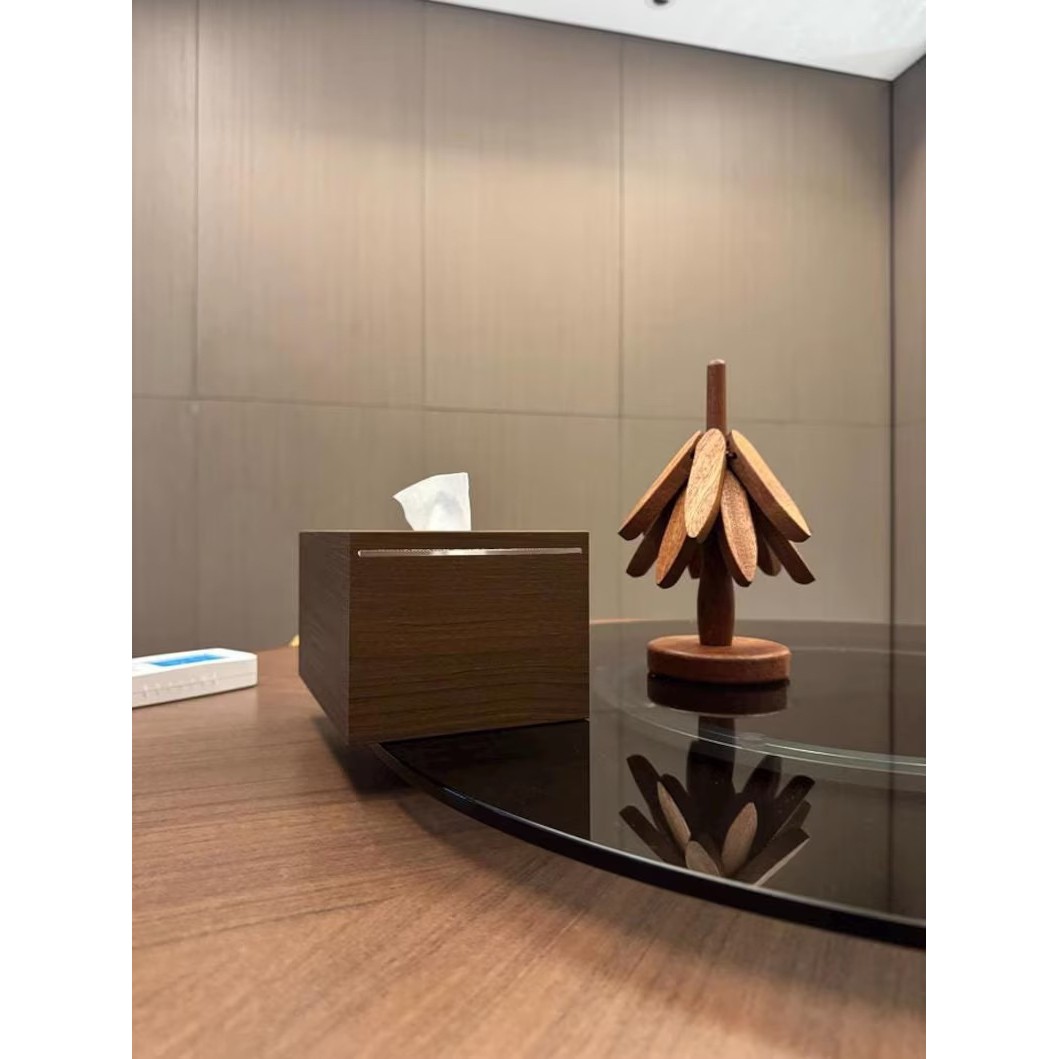 Suport Termic pentru Vase Fierbinti, Flippy, Bambus, Izolatie Termica, Rezistenta la Temperatura Inalta, 21 x 13.5 cm, Maro Inchis