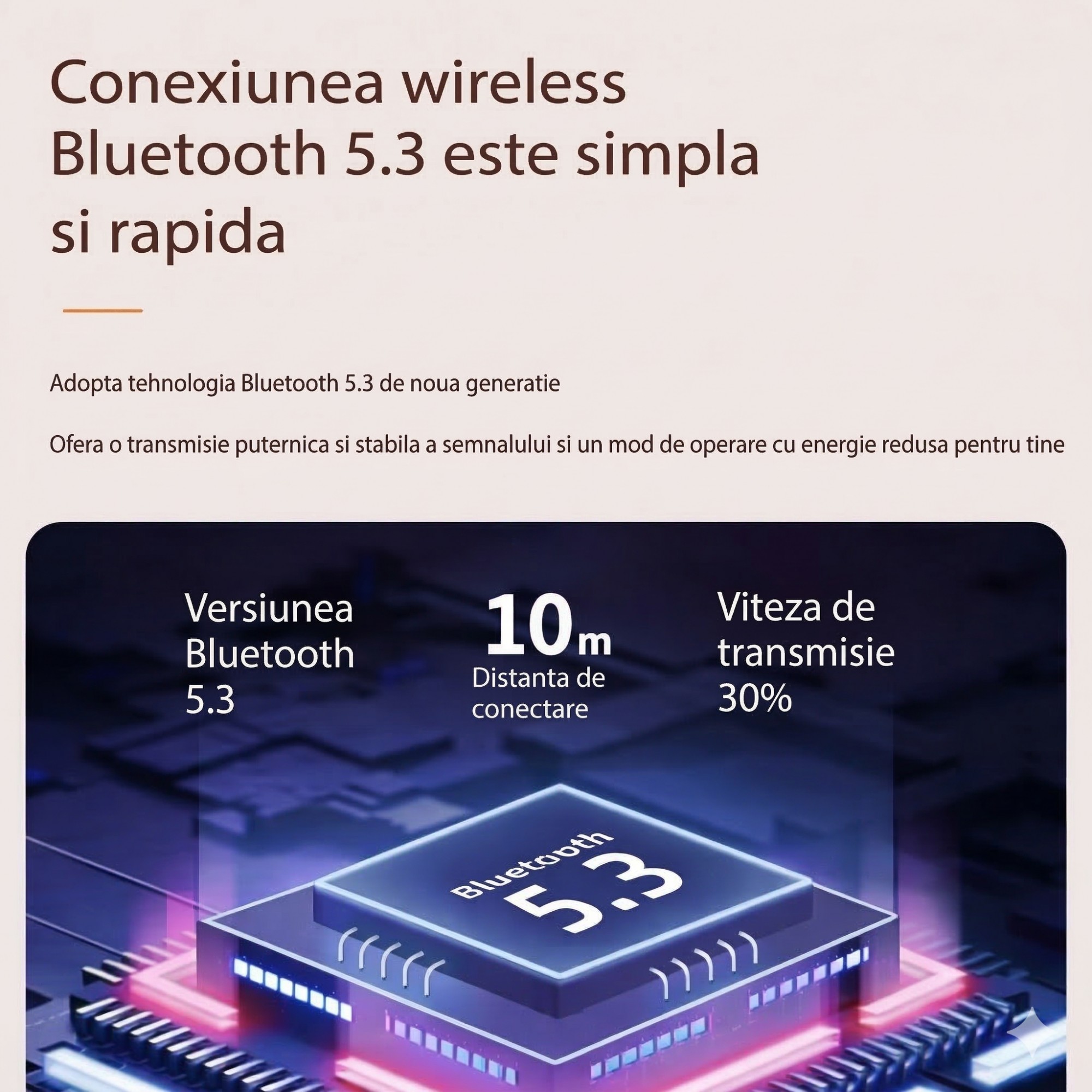 Boxa Portabila Karaoke, Flippy, Bluetooth 5.3, 5-10W, Set 2 Microfoane Wireless, LED RGB, 4 Efecte Vocale, Type-C, 14 x 11 cm, Roz