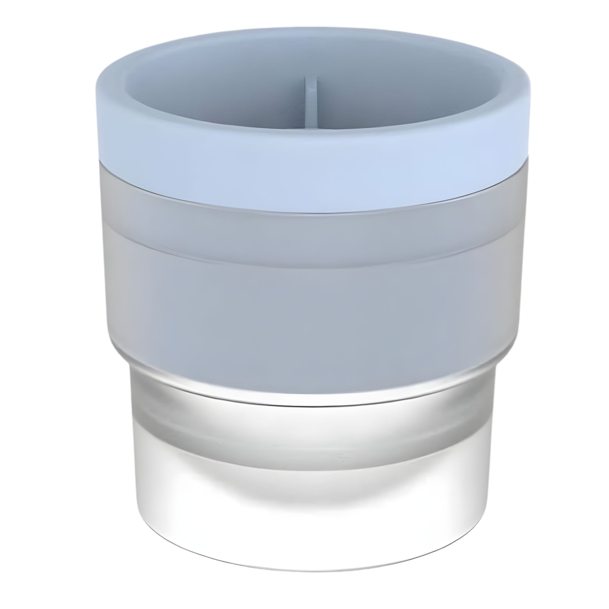 Forma pentru Gheata, Flippy, Sfera XL 6 cm, Silicon Alimentar Premium, Reutilizabila, Topire Lenta pentru Whiskey si Cocktail, Design Stackable, Albastru