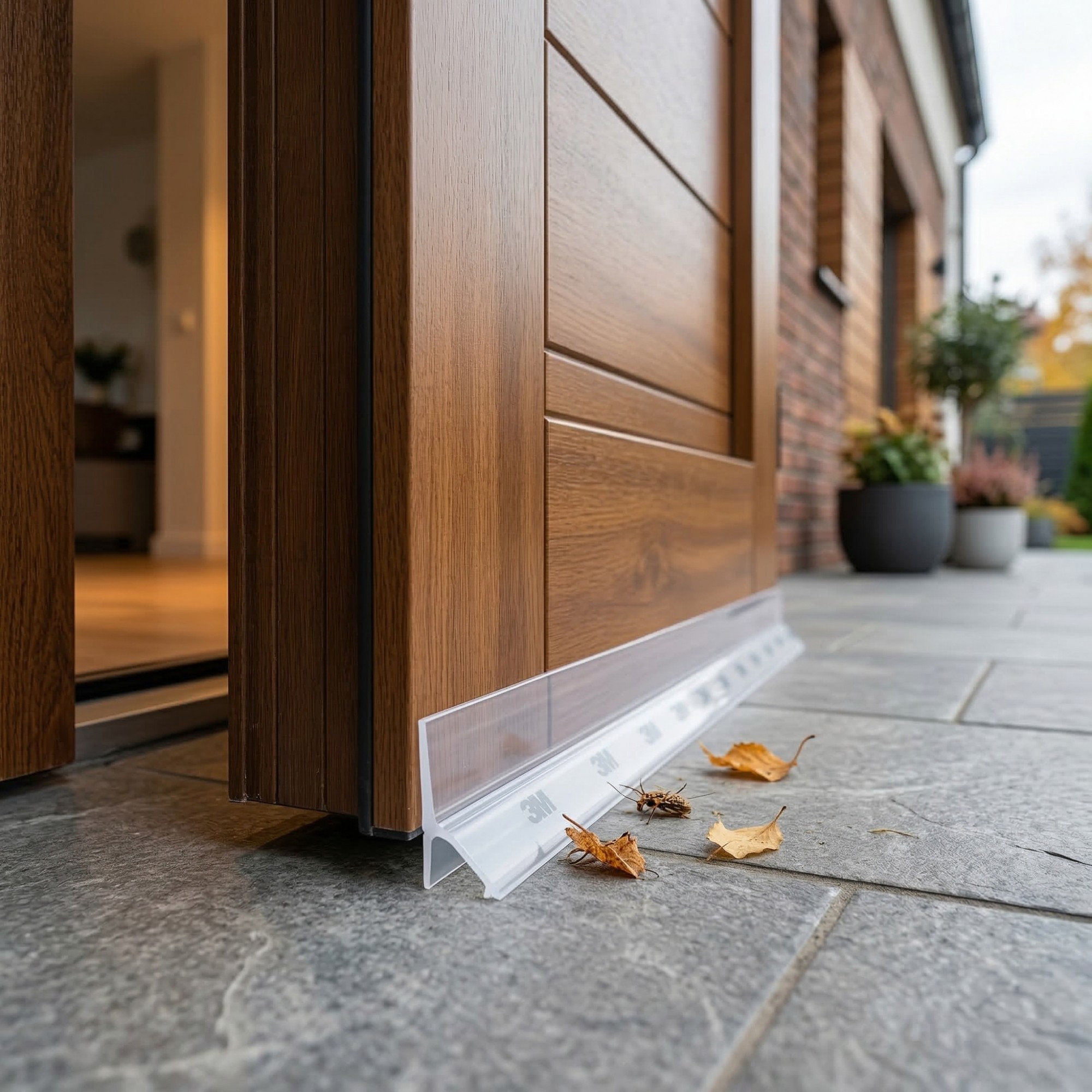 Banda Etansare Usa si Geam, Flippy, Silicon Transparent, 3.5 cm x 5 m