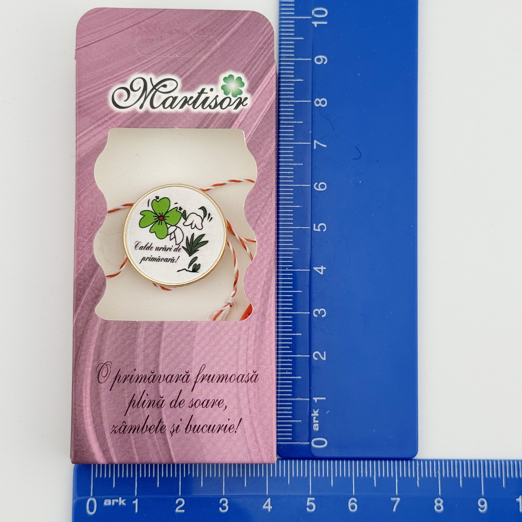 Ambalaje de Carton pentru Martisoare, Flippy, Set 200 Bucati, Cutii Brosa, Model Abstract, Roz