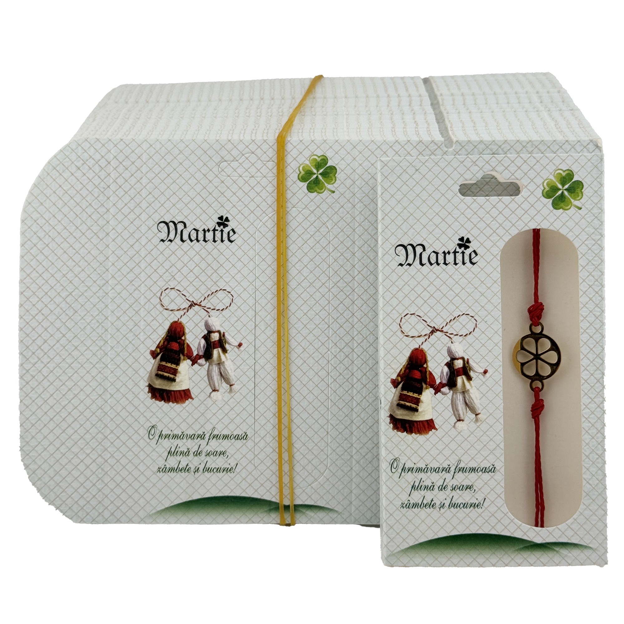 Ambalaje pentru Bratara Martisoare, Flippy, Set 200 Bucati, Cutii Brosa, Model Popular, Gri