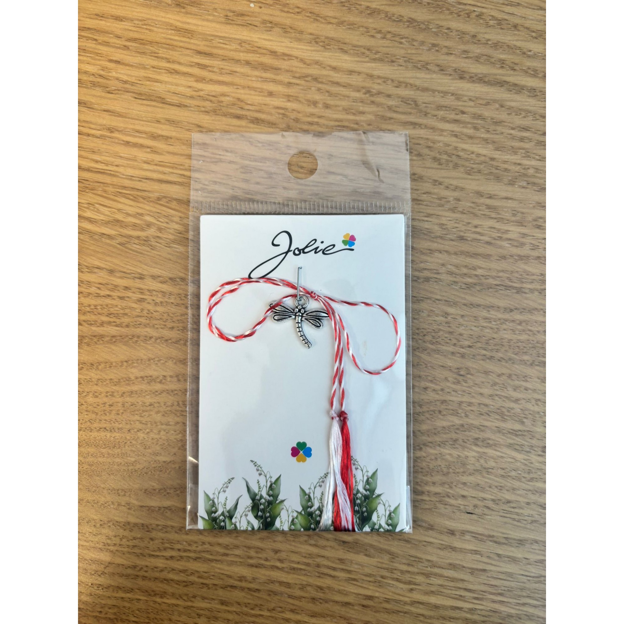 Martisor Traditional, Jolie, Model Libelula, Argintiu