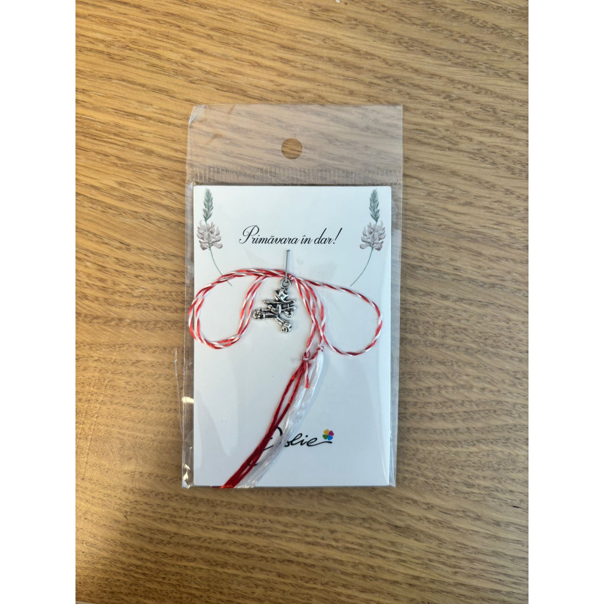 Martisor Traditional, Jolie, Model Hornar, Argintiu