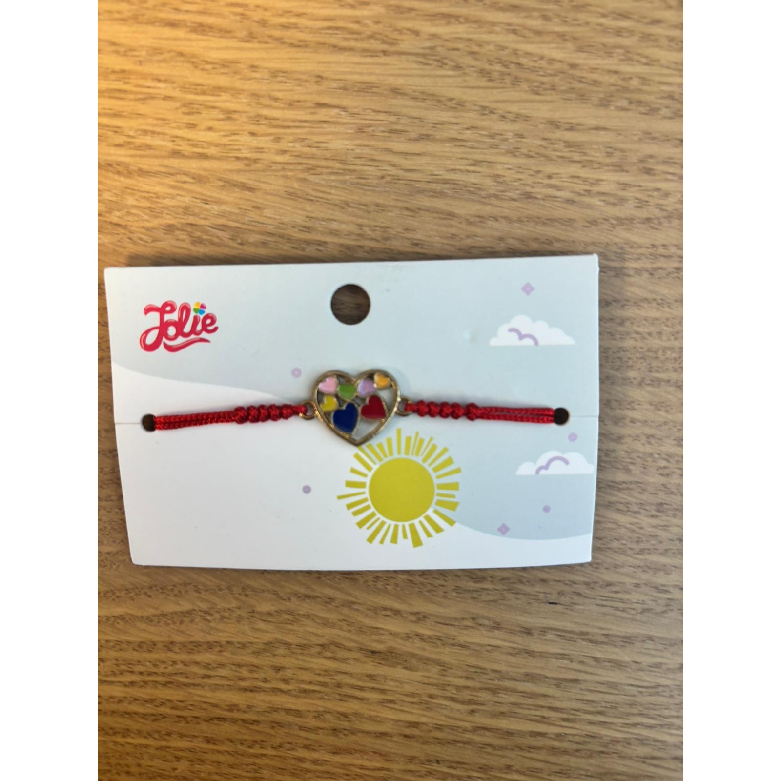 Bratara Jolie cu Impletitura pentru Copii Inimioare