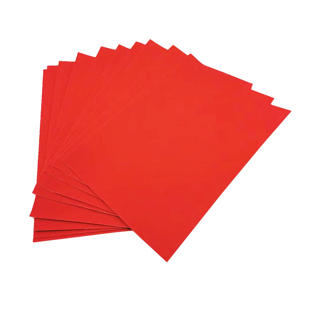 Set 10 Foi de Catifea , Flippy, Rosu, 25 x 29 cm, Moale, Placuta la Atingere