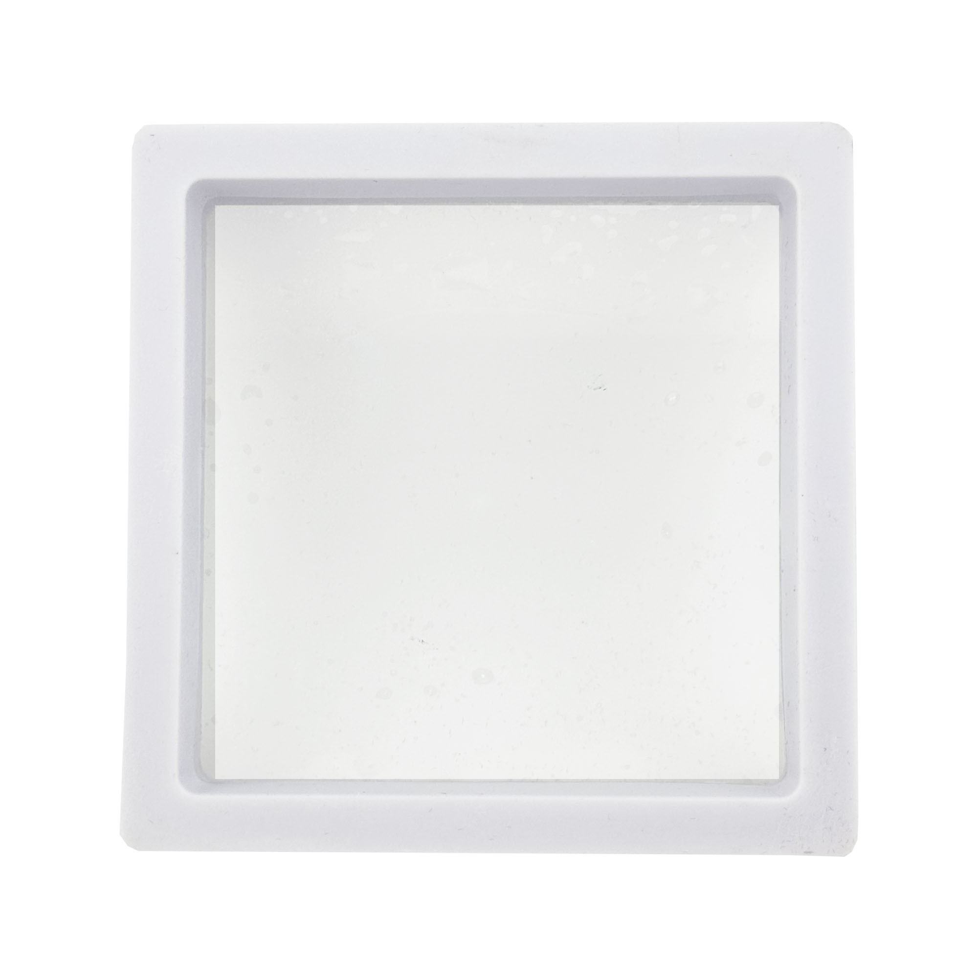 Set 12 Cutii pentru Martisoare/Brose, Prezentare 3d, Alb, 8.5 x 8.5 cm