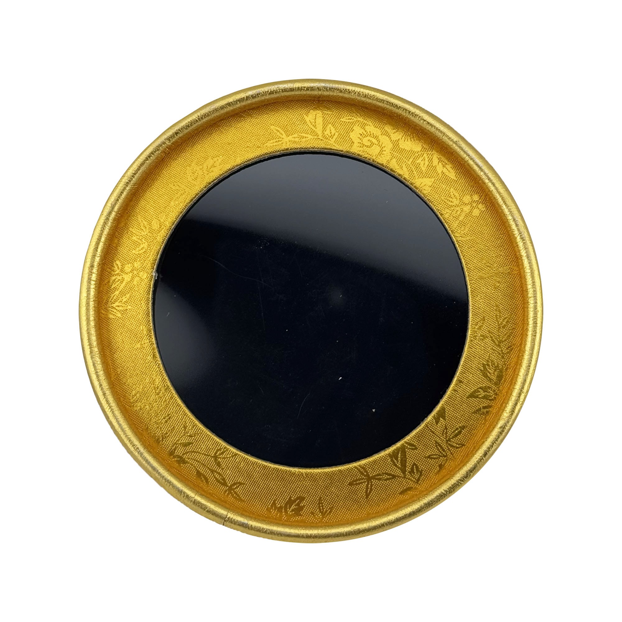 Set 12 Cutii pentru Martisoare/Brose, Model Rotund cu Display, Auriu, 8cm