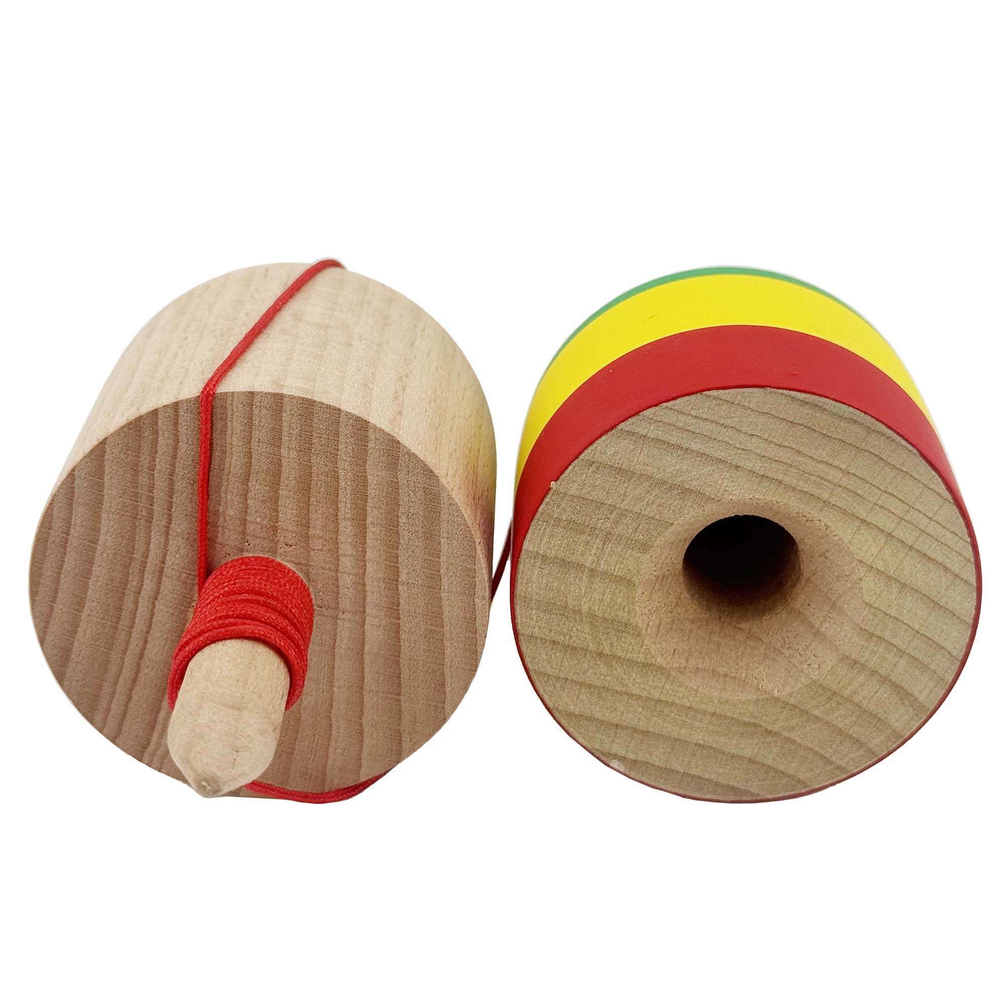 Kendama Pill X Originala, Flippy, Profesionala Model Rubber Grip Pilula, din Lemn, Varsta 9+, Ata 62/65 cm, 11 x 5 x 5 cm, Verde/Galben/Rosu