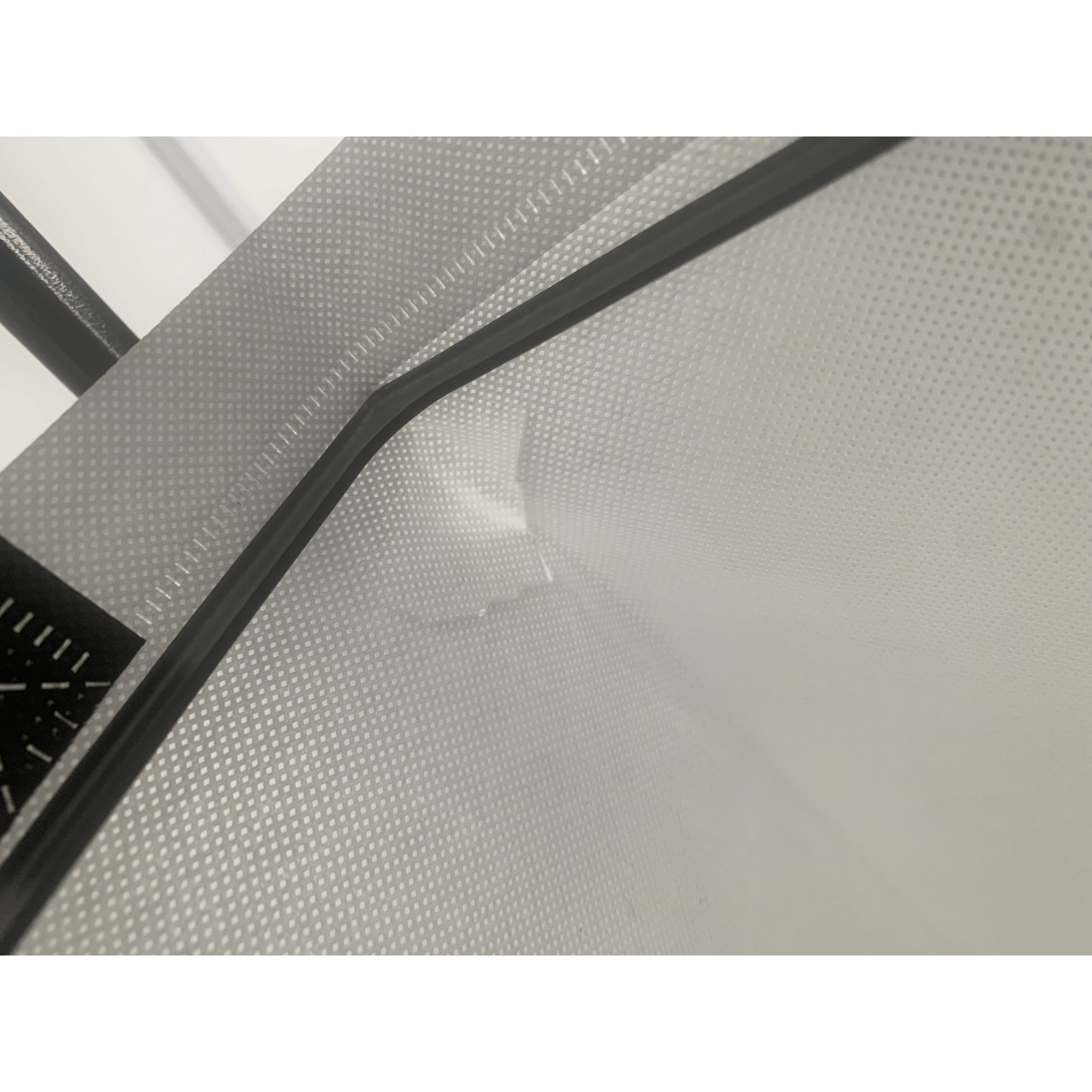 RESIGILIAT - Cos de Rufe, Flippy, cu 2 Etaje, 2 Cosuri, Cadru de Otel Inoxidabil, 97x44x31 cm, Negru