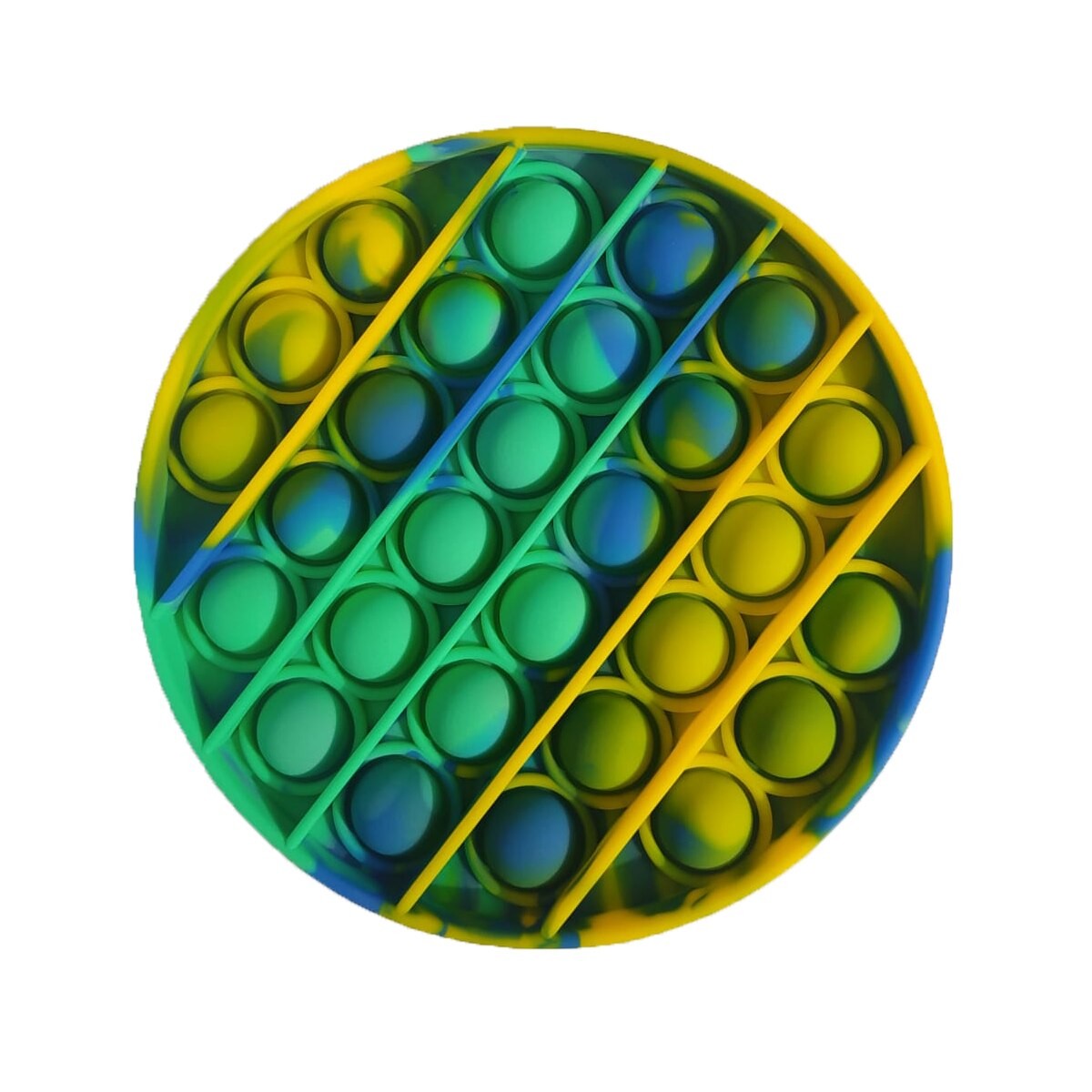 Jucarie Pop it Now-Flip it, Push Bubble Rotund Multicolor Model 1