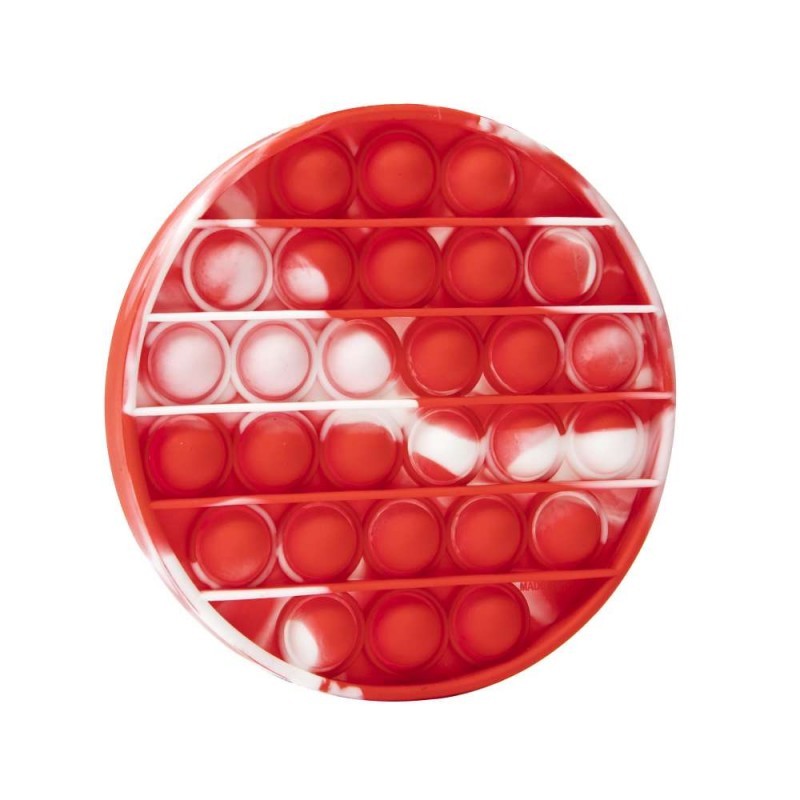 Jucarie Pop it Now-Flip it, Push Bubble Rotund Multicolor Model 3