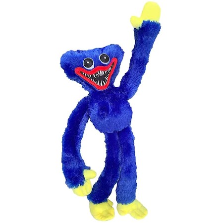 Jucarie de plus tip Huggy Wuggy, Flippy, roz, 40 cm, +3ani
