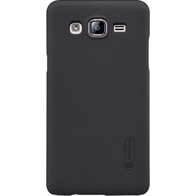 Husa Samsung Galaxy J5 2016 Nillkin Frosted Shield Negru + Folie de protectie