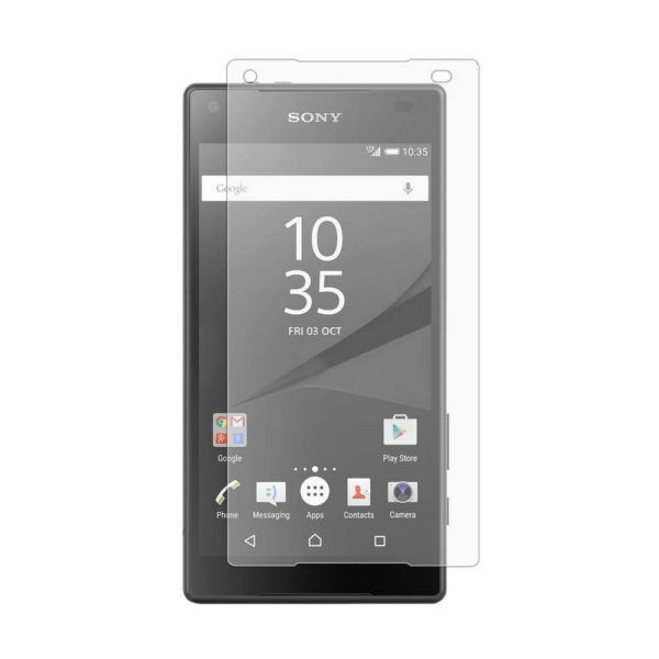 Folie Sticla Securizata Flippy, 9H, Transparenta HD, pentru Sony Xperia Z5 Compact Transparent