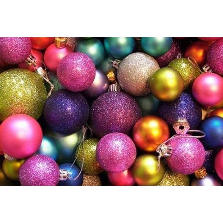 Set 66 globulete multicolor diverse marimi - shiny, glitter