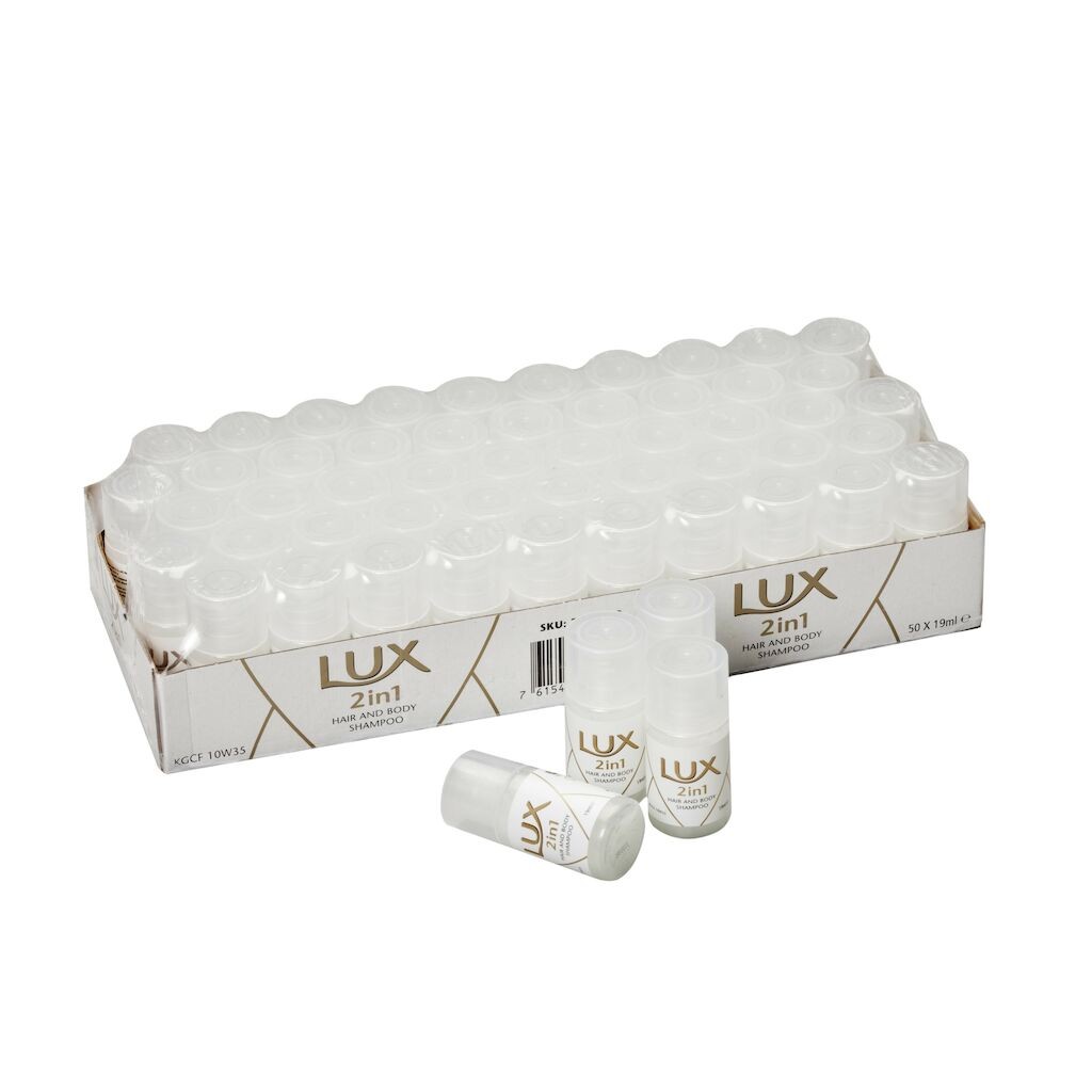 Pachet Lux Professional 2-în-1, Sampon si Gel de Dus, 50×0,19 L