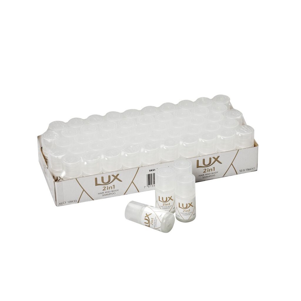 Set 8 Pachete Lux Professional 2-în-1, Sampon si Gel de Dus, 8×50×0,19 L