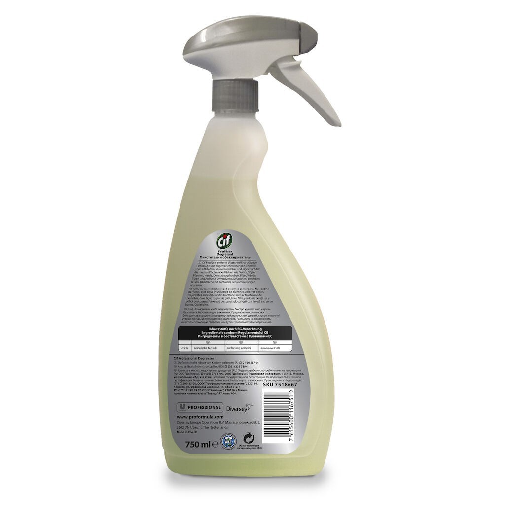 CIF Professional Degreaser – Degresant Profesional 0.75 L