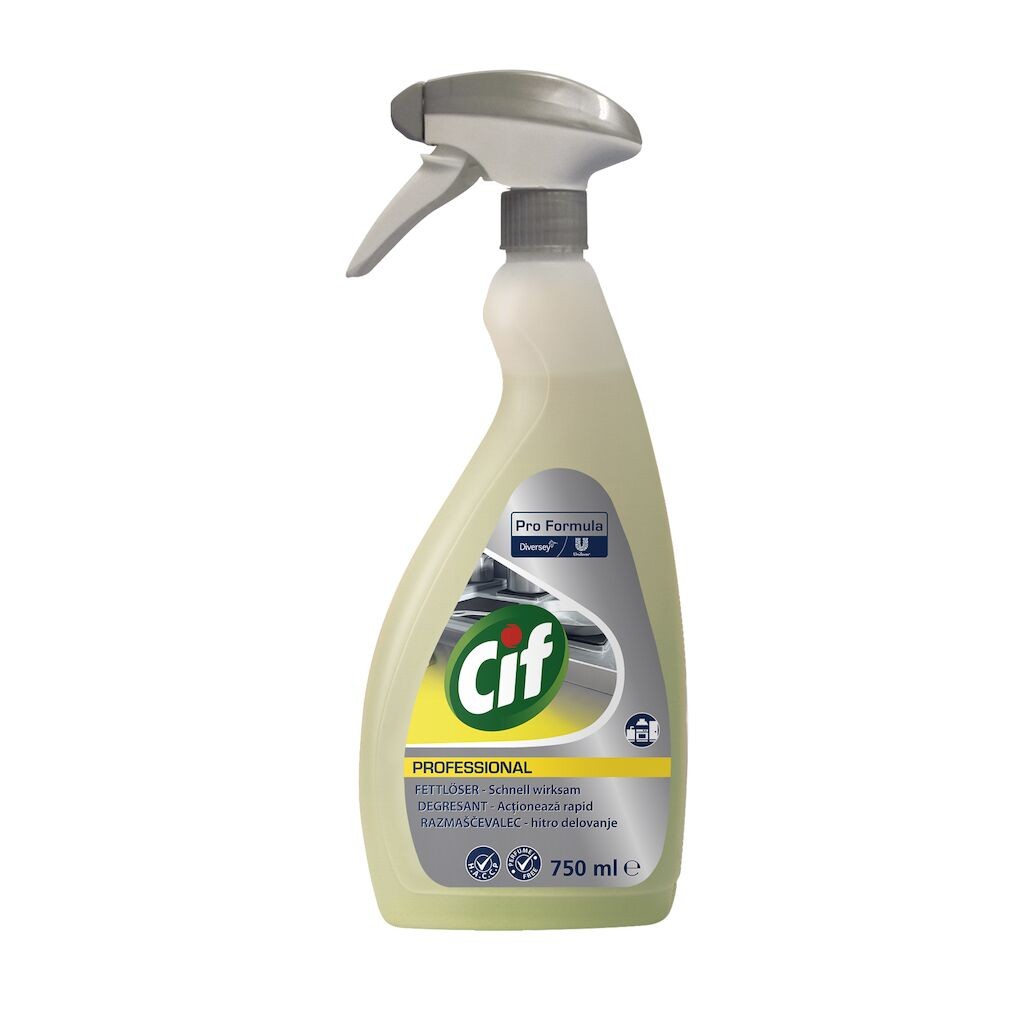 Pachet CIF Professional Degreaser – Degresant Profesional, 6×0.75 L