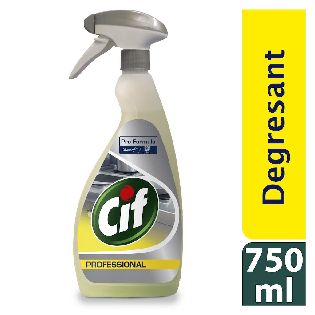 Pachet CIF Professional Degreaser – Degresant Profesional, 6×0.75 L