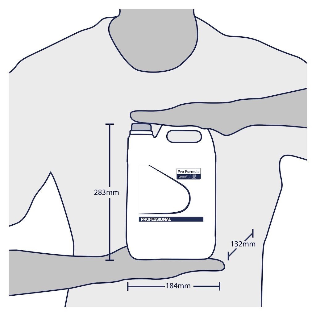 CIF Professional Dishwasher Extra Strong Lemon – Detergent pentru Spalarea Manuala a Vaselor, cu Lamaie 5 L