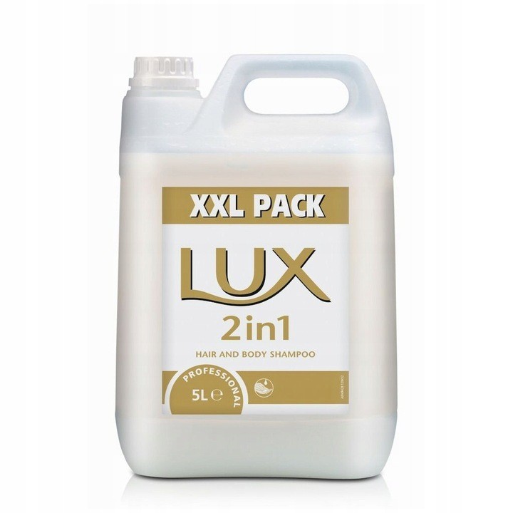 Pachet Lux Professional 2-in-1 – Sampon si Gel de Dus, 2×5 L